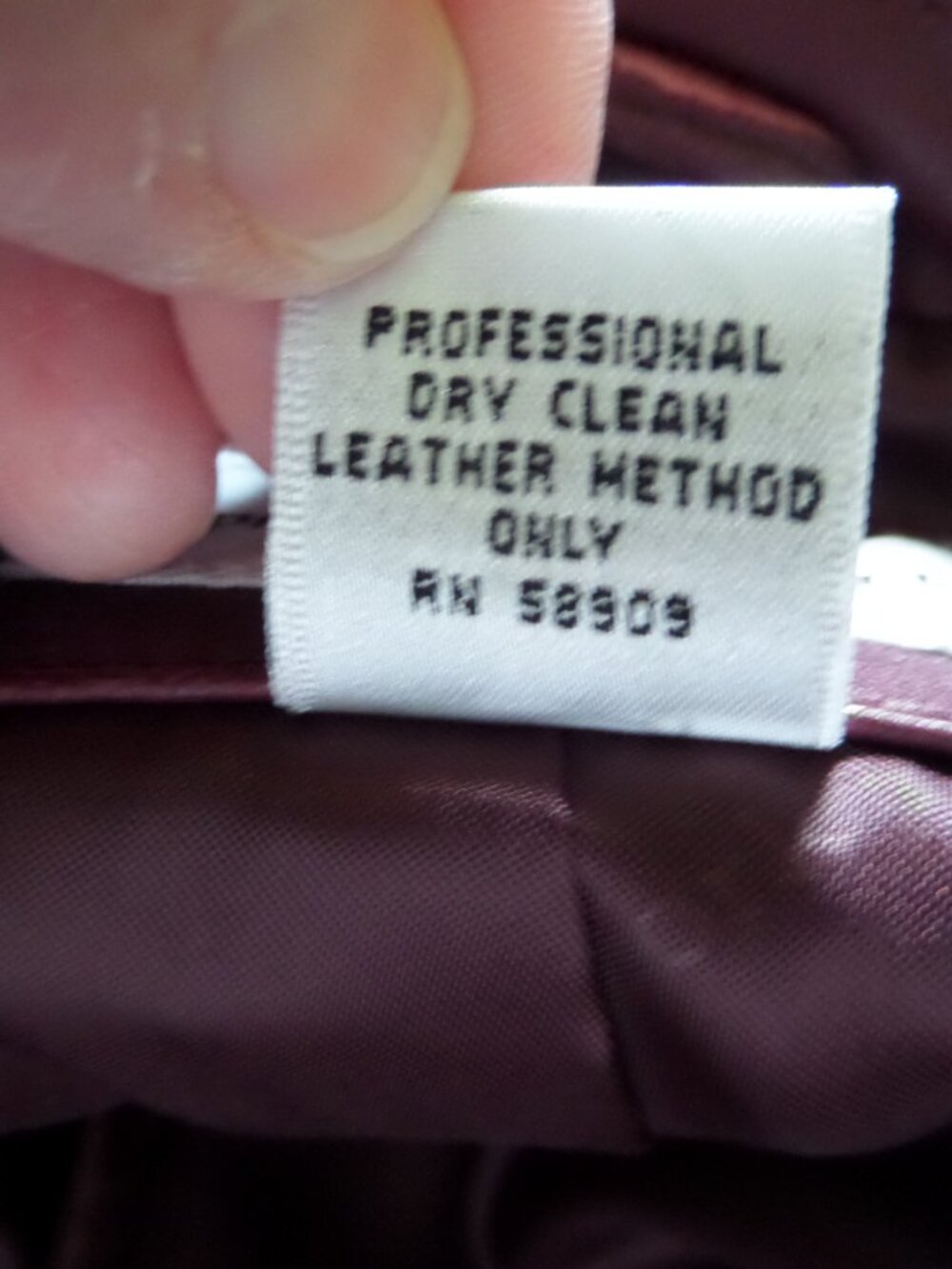 Preston & York Women's Burgundy  Color Soft Leather Jacket  SZ  XL NWT - Picture 6 of 9